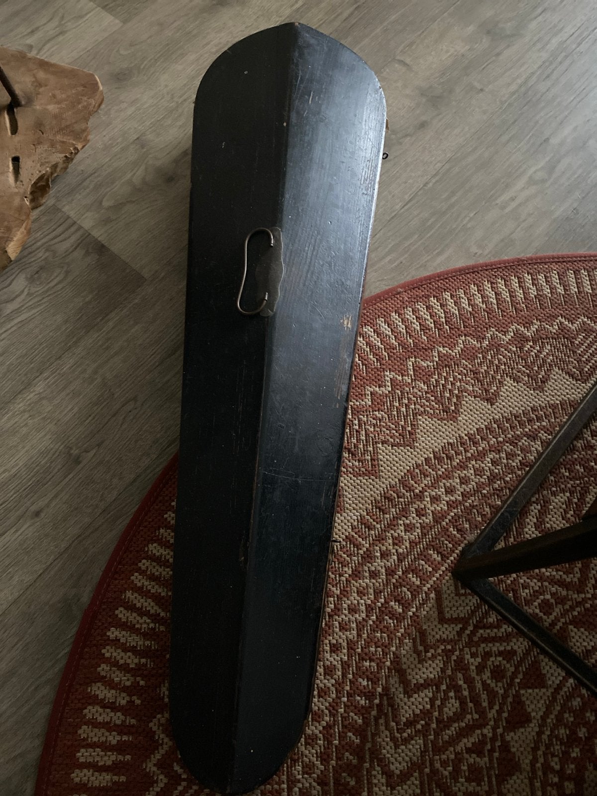 Antieke Viool met Kasteel Gravure en Koffer, Ophalen, Gebruikt, Overige formaten, Viool