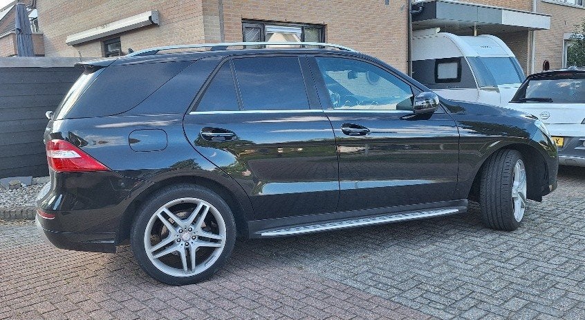 Mercedes W166 2012 Zwart grijskenteken, Auto's, Automaat, Euro 6, 258 pk, Bruin