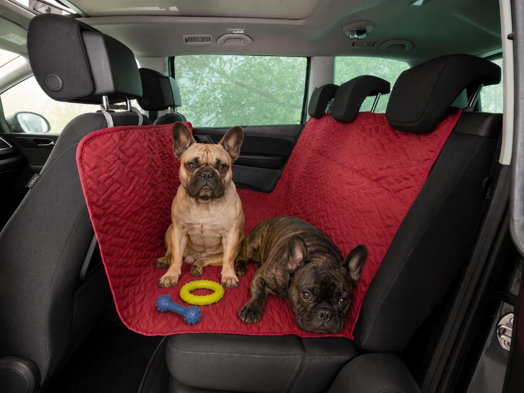 Belmarti honden autodeken waterproof rood 150x130cm, Verzenden, Nieuw