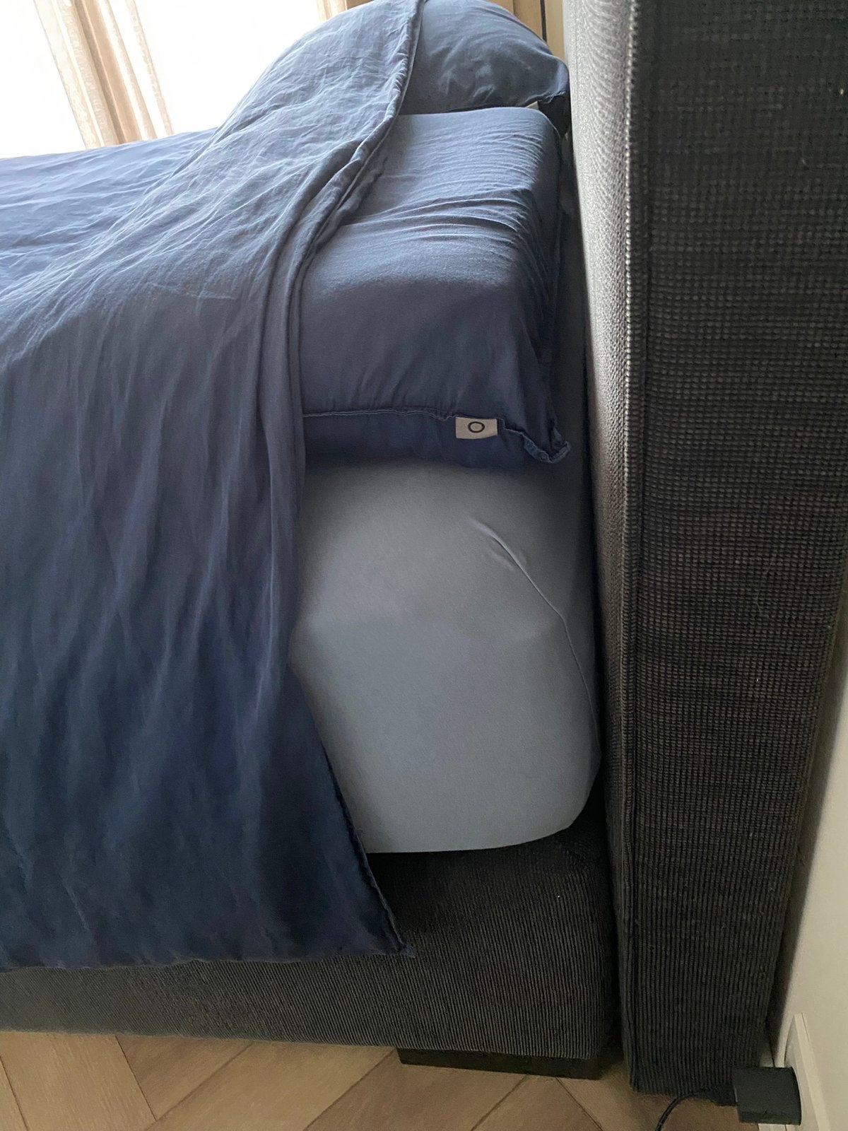 Boxspring 160x200, Ophalen, Gebruikt, Tweepersoons, 200 cm