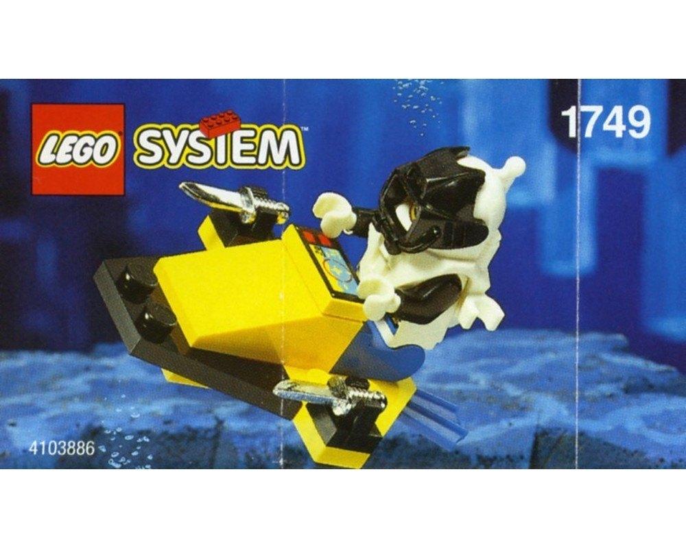 Lego Aquazone Set 1749 - Paravane, Ophalen of Verzenden, Gebruikt, Complete set, Lego