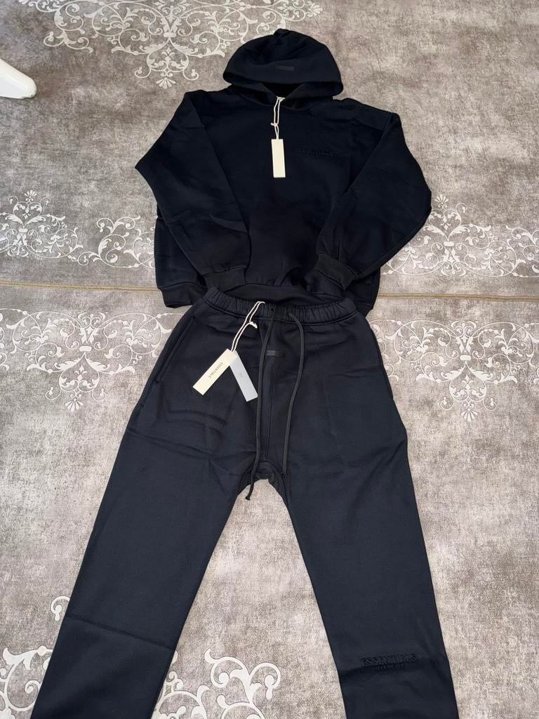 Essentials Fear of God Trainingspak Zwart, Kleding | Dames, Jumpsuits, Ophalen of Verzenden, Zo goed als nieuw, Zwart