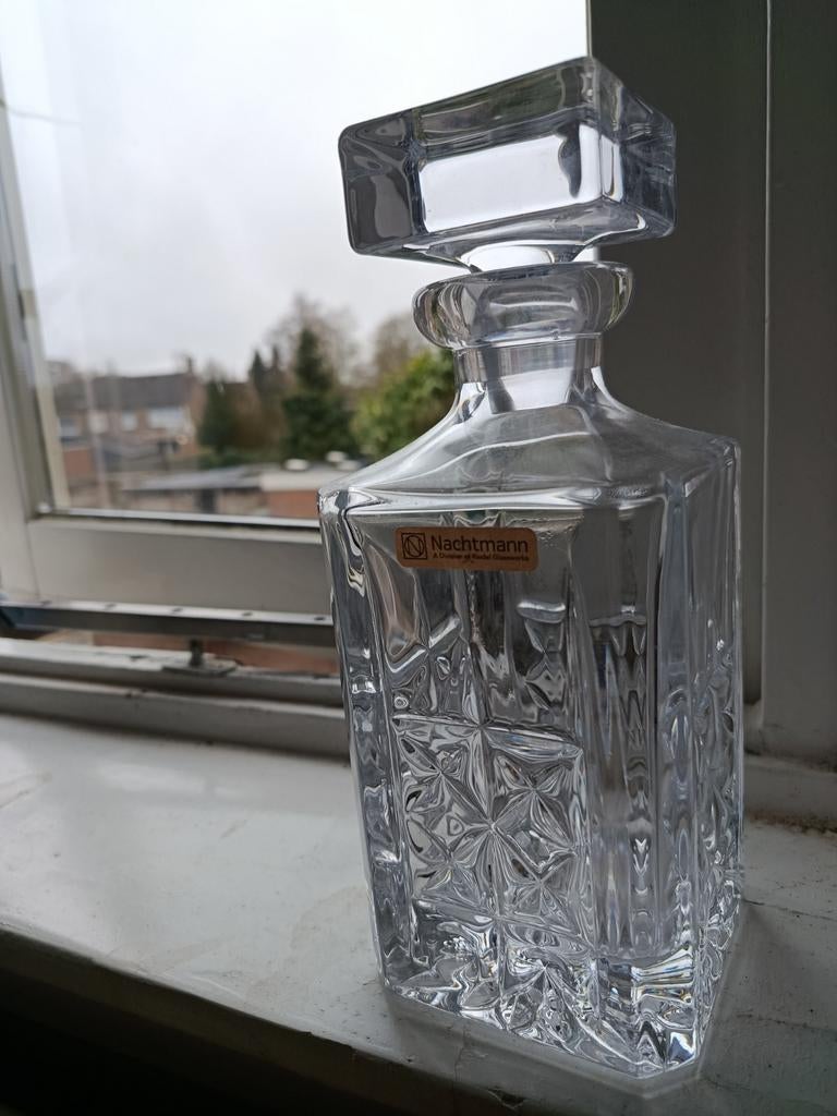 Nachtmann Kristal Whiskey Karaf, Antiek en Kunst, Antiek | Glas en Kristal, Ophalen of Verzenden