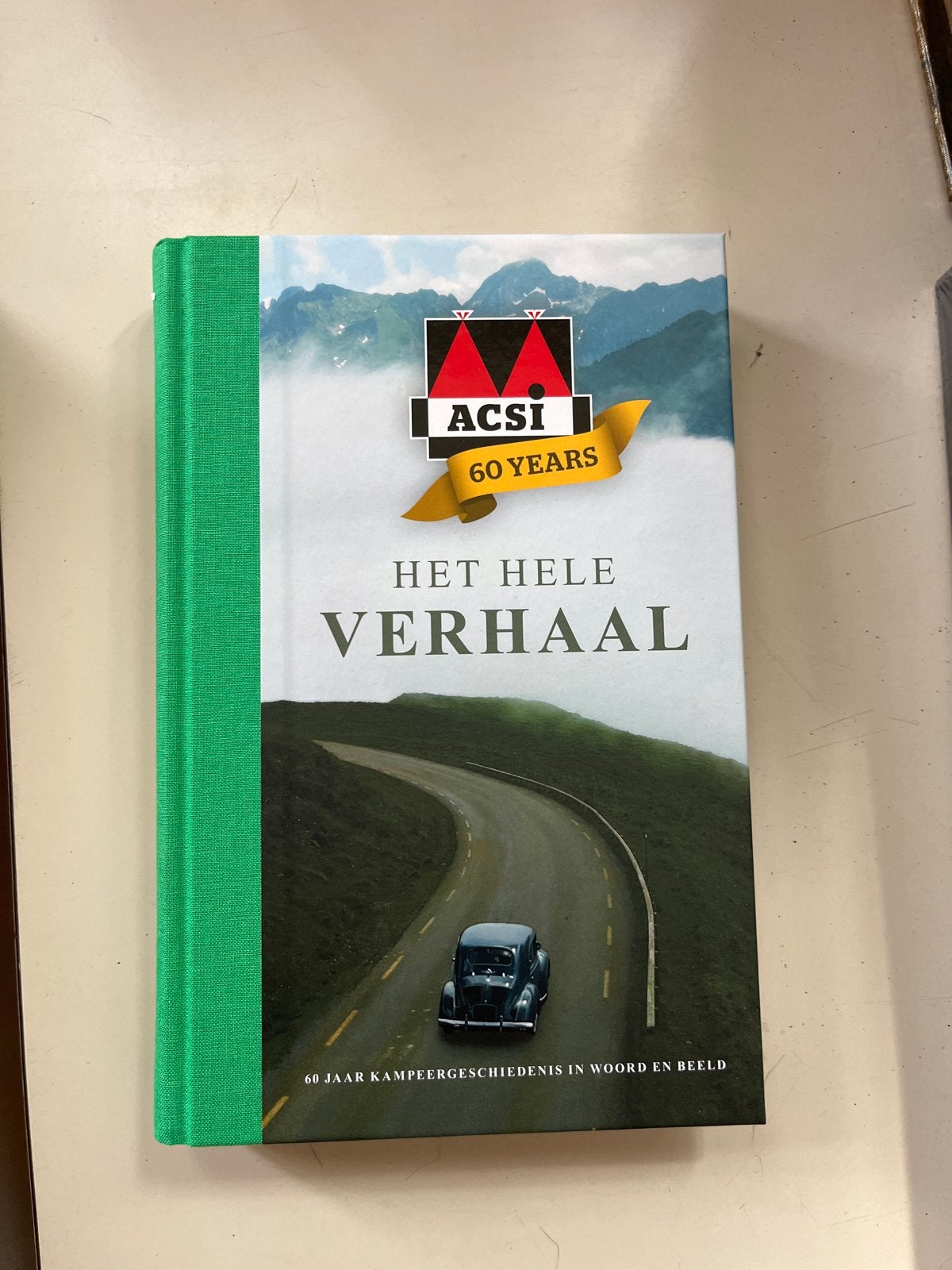 ACSI 60 Jaar Kampeergeschiedenis: Het Hele Verhaal, Boeken, Tijdschriften en Kranten, Ophalen of Verzenden, Nieuw, Overige typen
