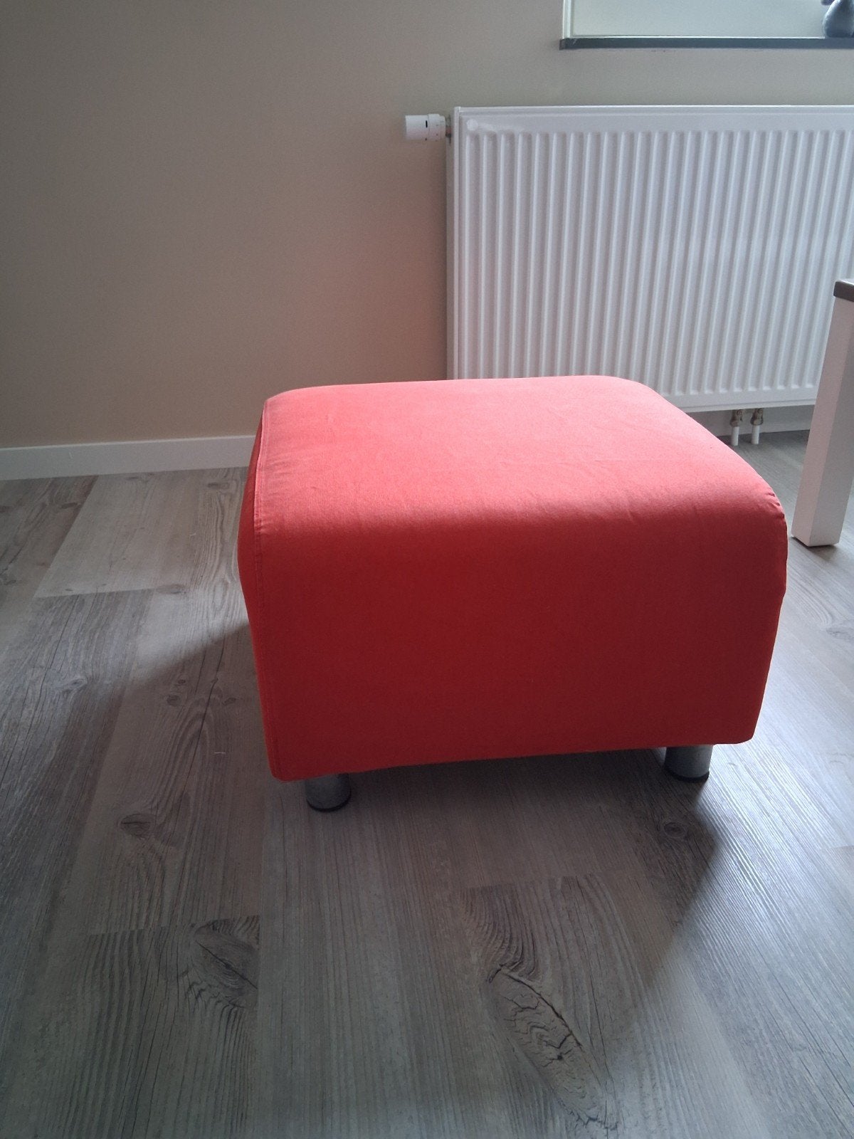 Gratis poef, Ophalen, Gebruikt, 50 tot 75 cm, Vierkant
