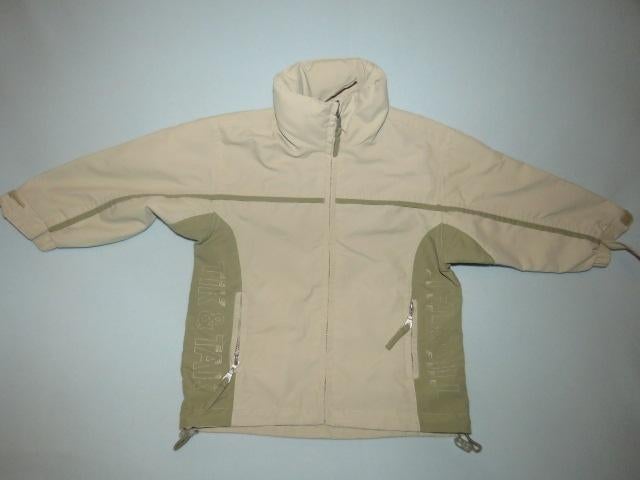 1 EURO OF GRATIS Jongensjas khaki mt capuchon in de kraag 98, Ophalen, Gebruikt, Jongen, Jas