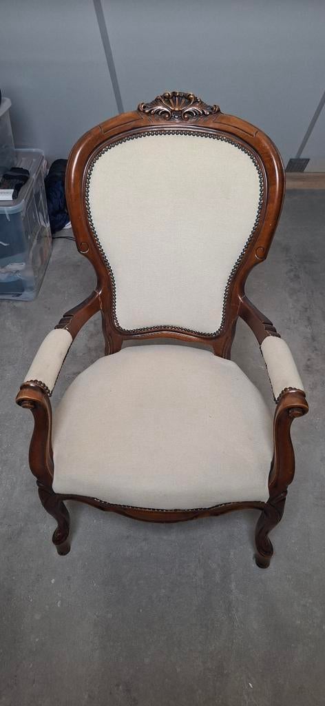 Queen Ann barok stoel, Antiek en Kunst, Antiek | Meubels | Stoelen en Banken, Ophalen of Verzenden