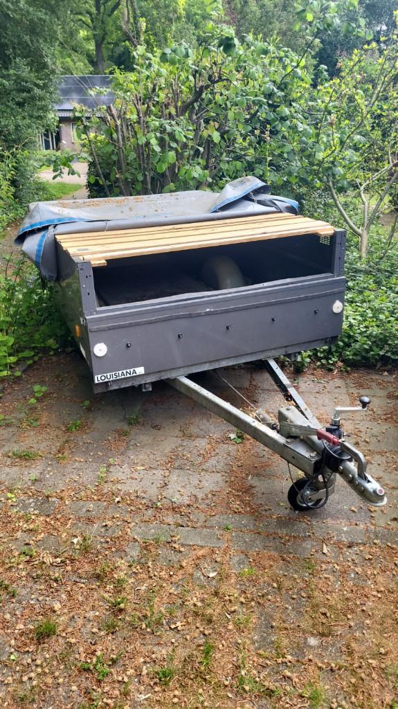 aanhangwagen gebruikt, Ophalen, Gebruikt