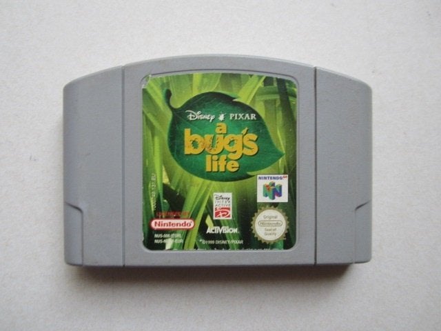 Bug's Life N64 Luizenleven Nintendo 64, 1 speler, Ophalen of Verzenden, Zo goed als nieuw, Vanaf 3 jaar