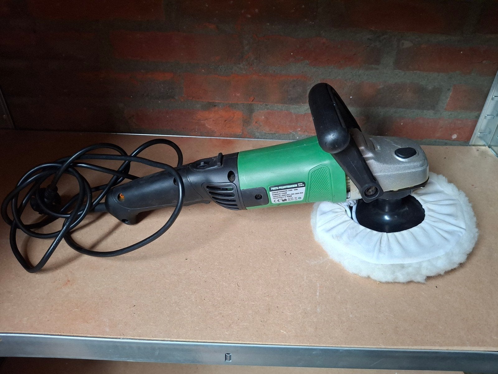 Polijstmachine 1200W 180mm, Ophalen, Gebruikt, Overige typen