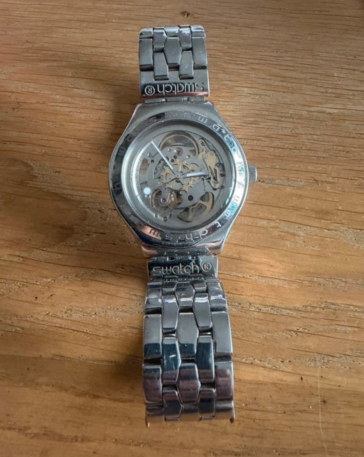 Swatch irony automaat, Staal, Staal, Polshorloge, Swatch