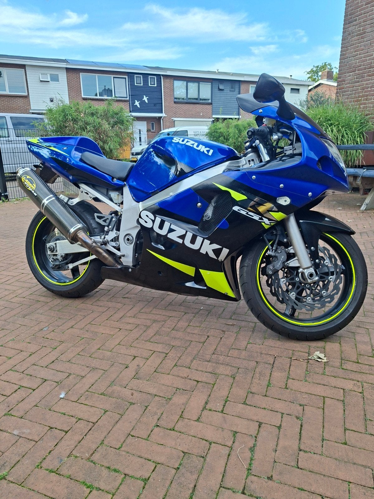 Suzuki GSX-R 600 uit 2001 - Recent onderhoud!, Sportuitlaat, 4 cilinders, Motorrijbewijs A, Gebruikt