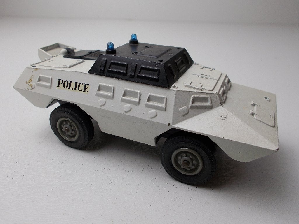 1970 Solido 224 COMMANDO XM 706 (USA) POLICE I.g.st., Ophalen of Verzenden, Zo goed als nieuw, Bus of Vrachtwagen, Solido