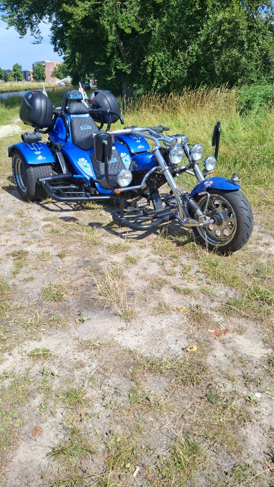 Boom Low Rider Trike - 2010 - Blauw Metallic, Motoren