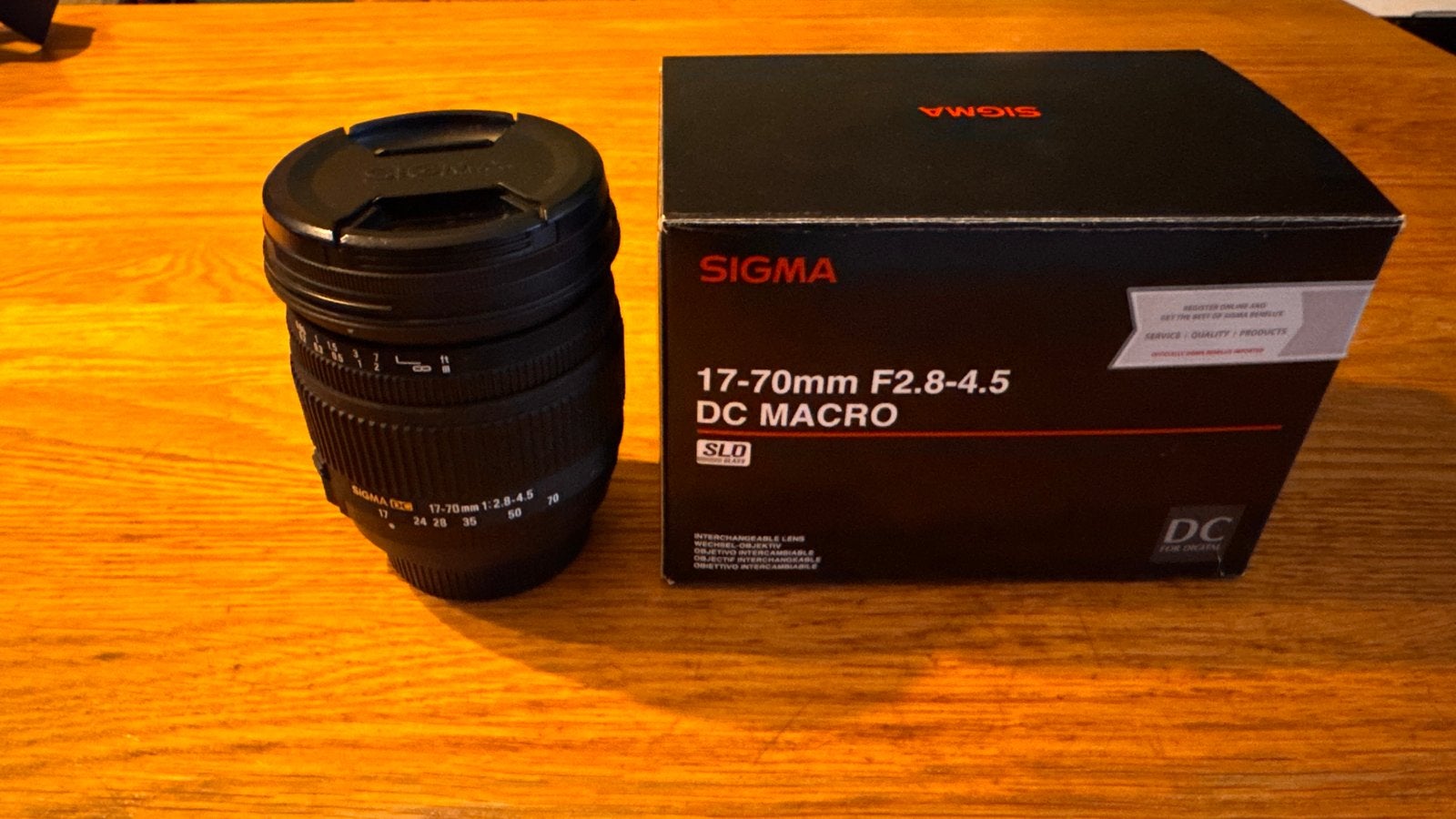 Sigma 17-70mm 1:2.8-4.5 DC Macro OS HSM Lens voor Nikon, Audio, Tv en Foto, Fotografie | Lenzen en Objectieven, Ophalen of Verzenden