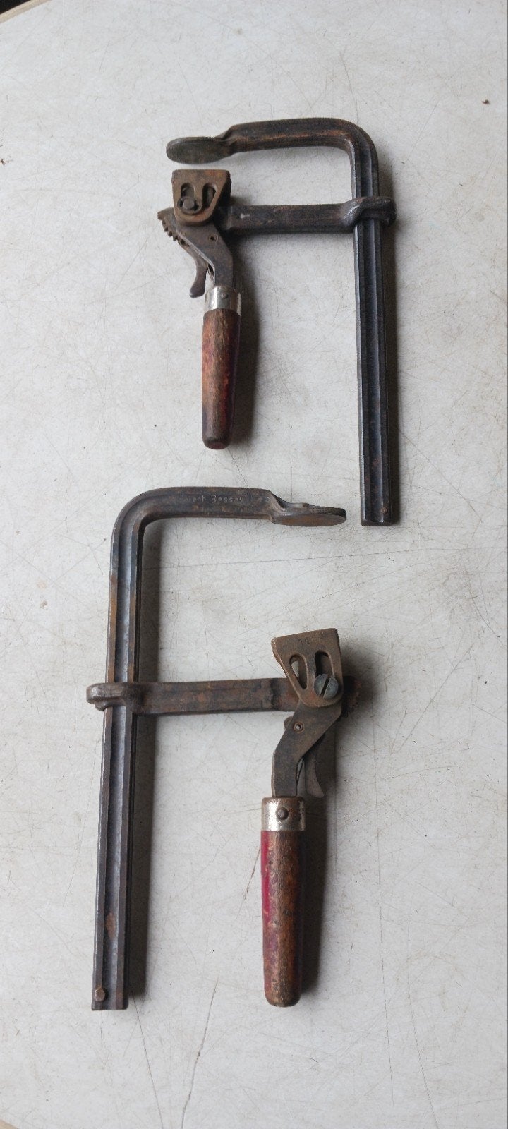 BESSEY SNELSPANKLEMMEN MET HEFBOOM MECHANISME SNEL KLEMMEN, Ophalen of Verzenden