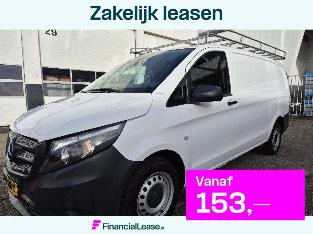 Mercedes-Benz Vito 110 CDI Lang navi trekhaak imperiaal voor, Voorwielaandrijving, 15 km/l, Gebruikt, Euro 6