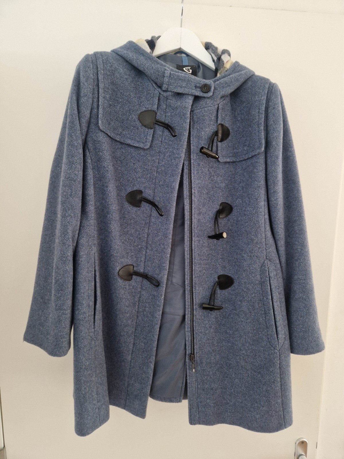 Gil Bret Duffle Coat - Maat 42 - Blauw, Kleding | Dames, Maat 42/44 (L), Zo goed als nieuw, Gil Bret, Verzenden