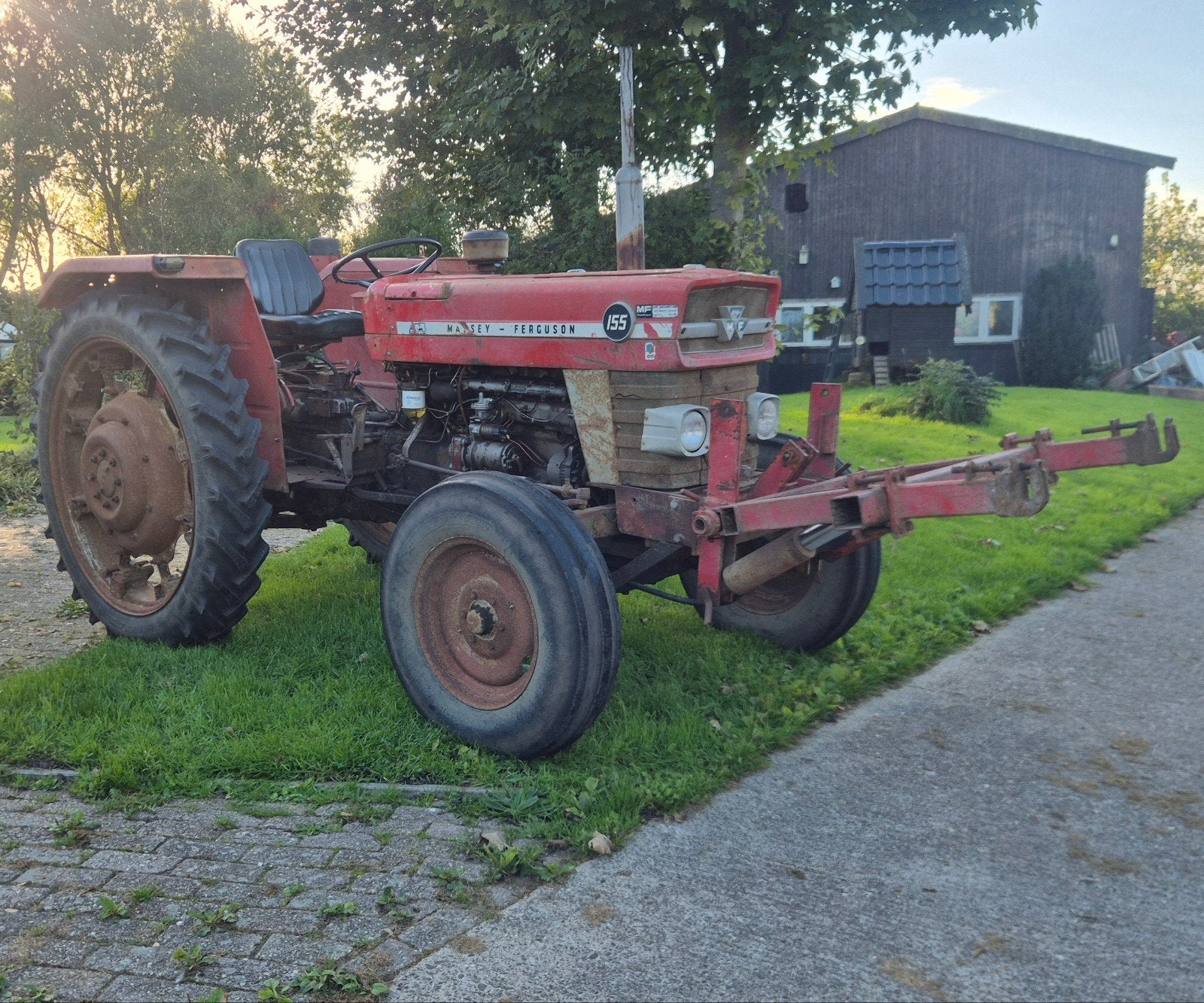 Massey Ferguson 155, Ophalen, Gebruikt, 2500 tot 5000, Tot 80 Pk
