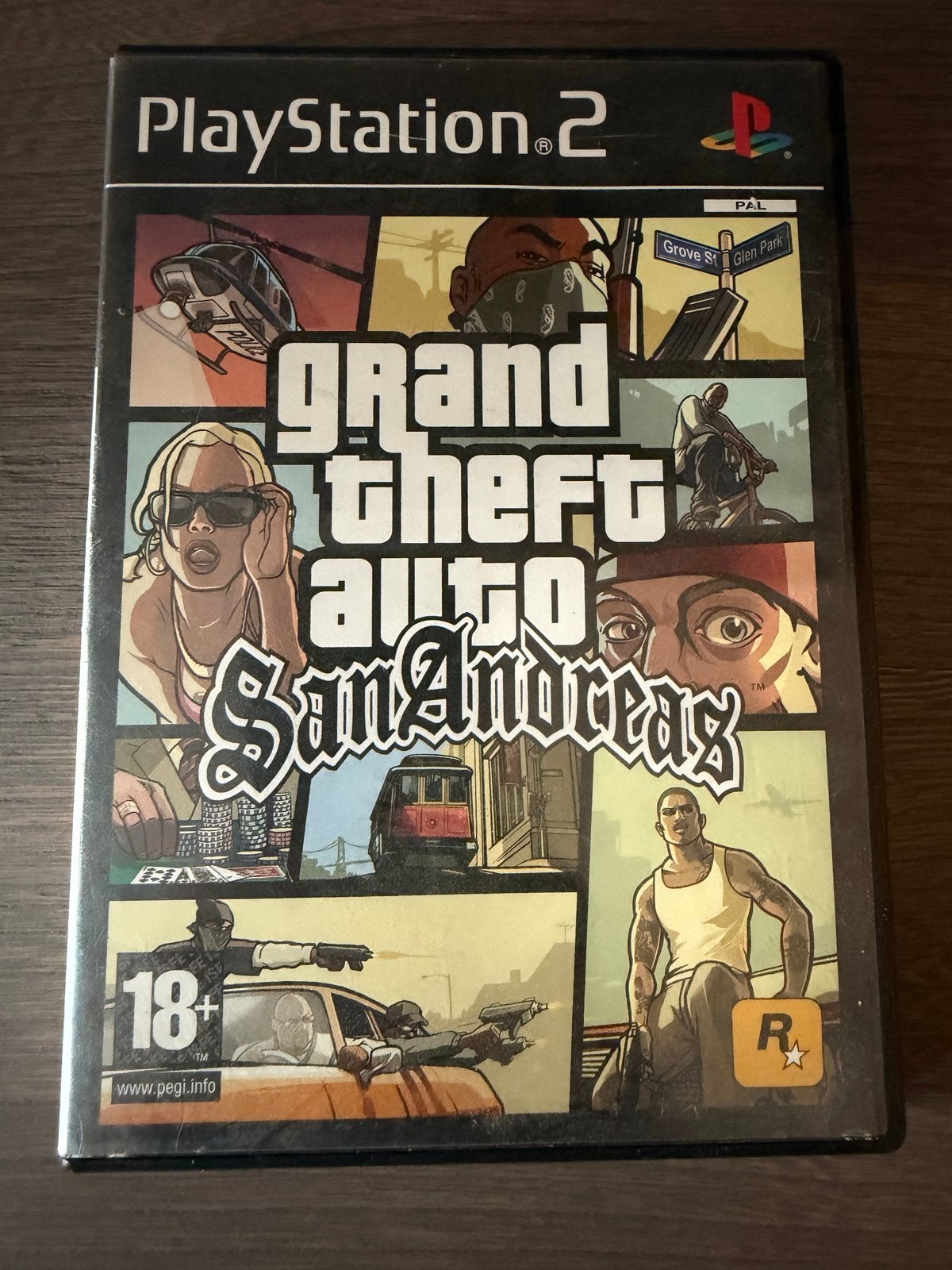 Grand Theft Auto San Andreas PlayStation 2, Avontuur en Actie, Gebruikt, Vanaf 18 jaar, 1 speler