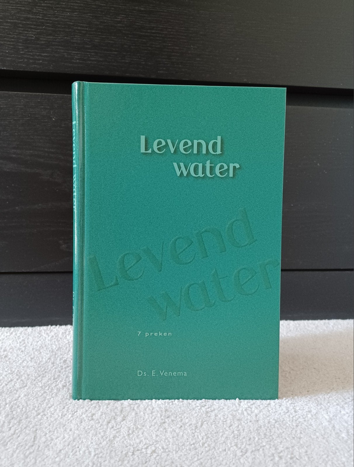 Ds. E. Venema, Levend water, Ophalen of Verzenden, Nieuw