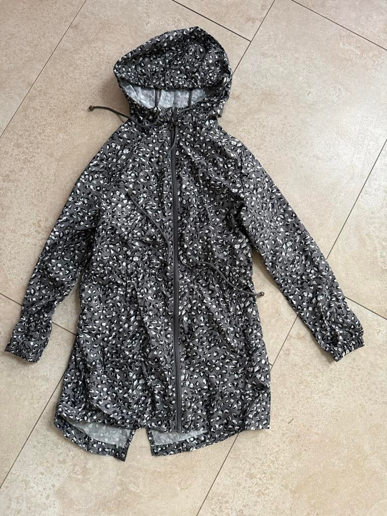 Zeeman regenjas maat 36, Kleding | Dames, Ophalen of Verzenden, Zo goed als nieuw, Maat 36 (S), Grijs