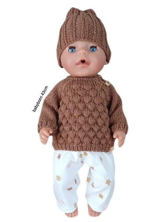 Poppenkleding set voor babypop 43cm, Ophalen of Verzenden, Nieuw, Babypop