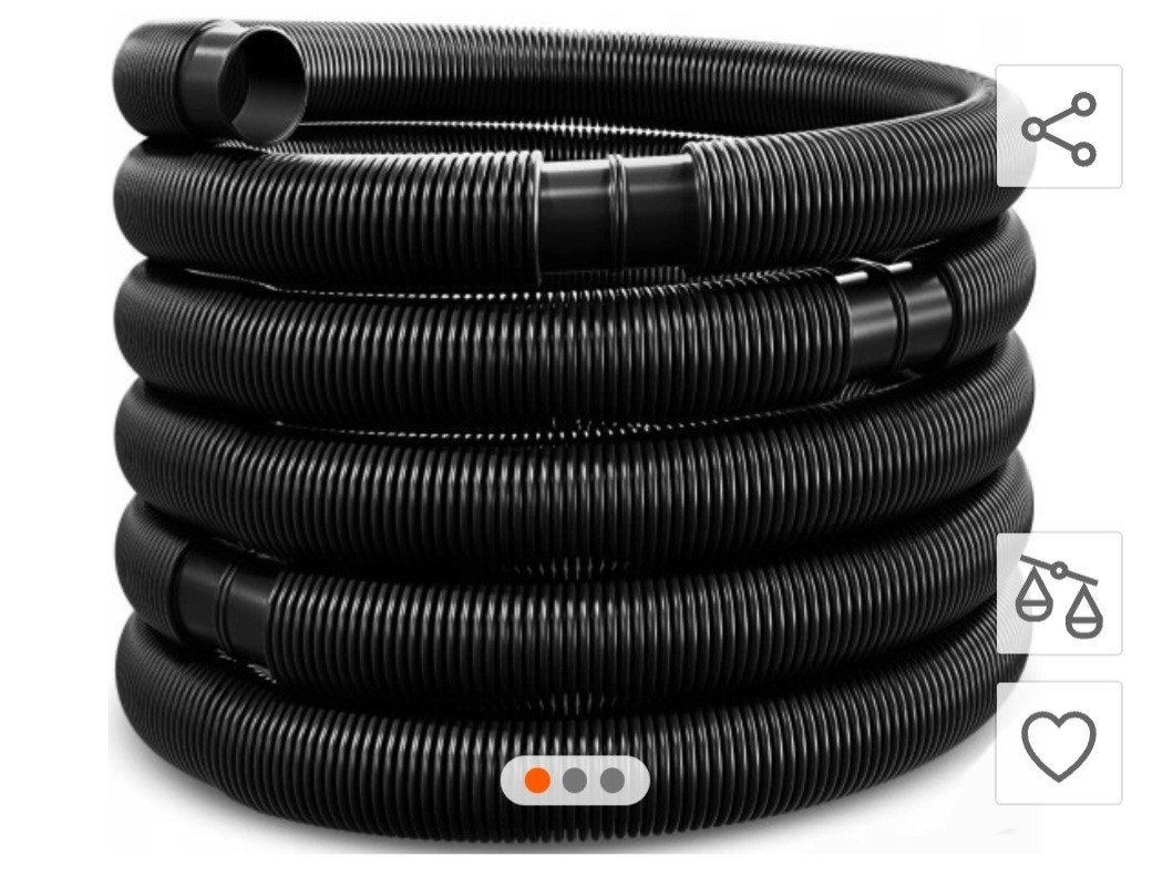 Nieuwe Kesser Zwembadslang 38mm - 6 meter, ...., ....., Overige typen, Rond