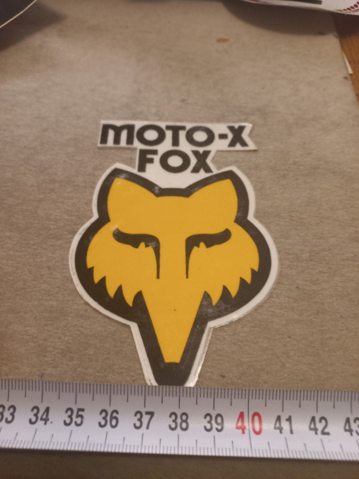 MOTO-X FOX sticker - Nieuw, Ophalen of Verzenden