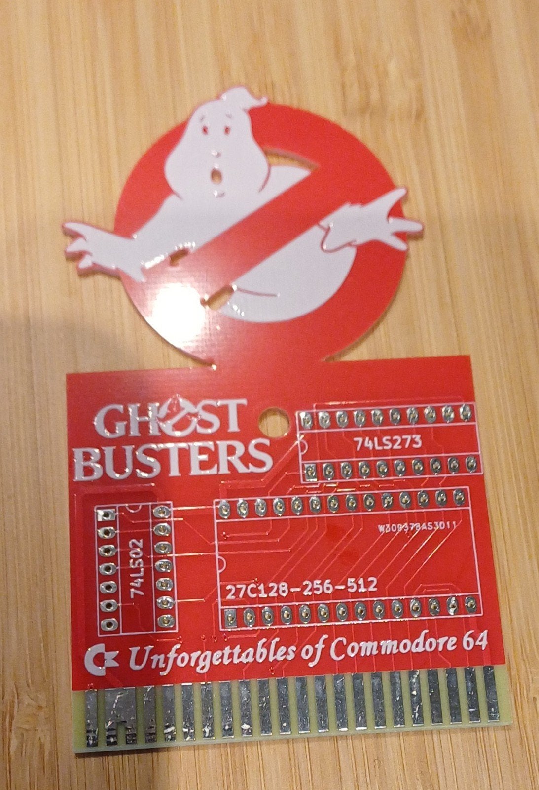 Commodore 64 Ghostbusters PCB - Homebrew Project, Computers en Software, Ophalen of Verzenden, Commodore 64