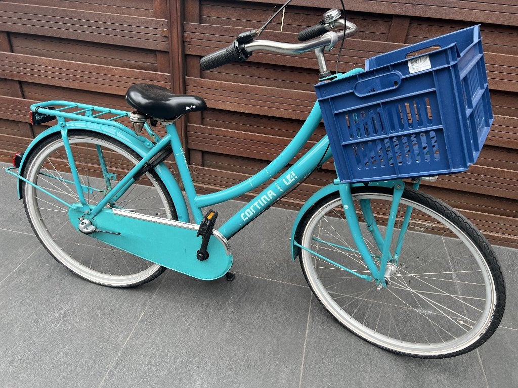 Damesfiets Cortina U4 Transport, Terugtraprem, Gebruikt, (Extra) lage instap, Ophalen
