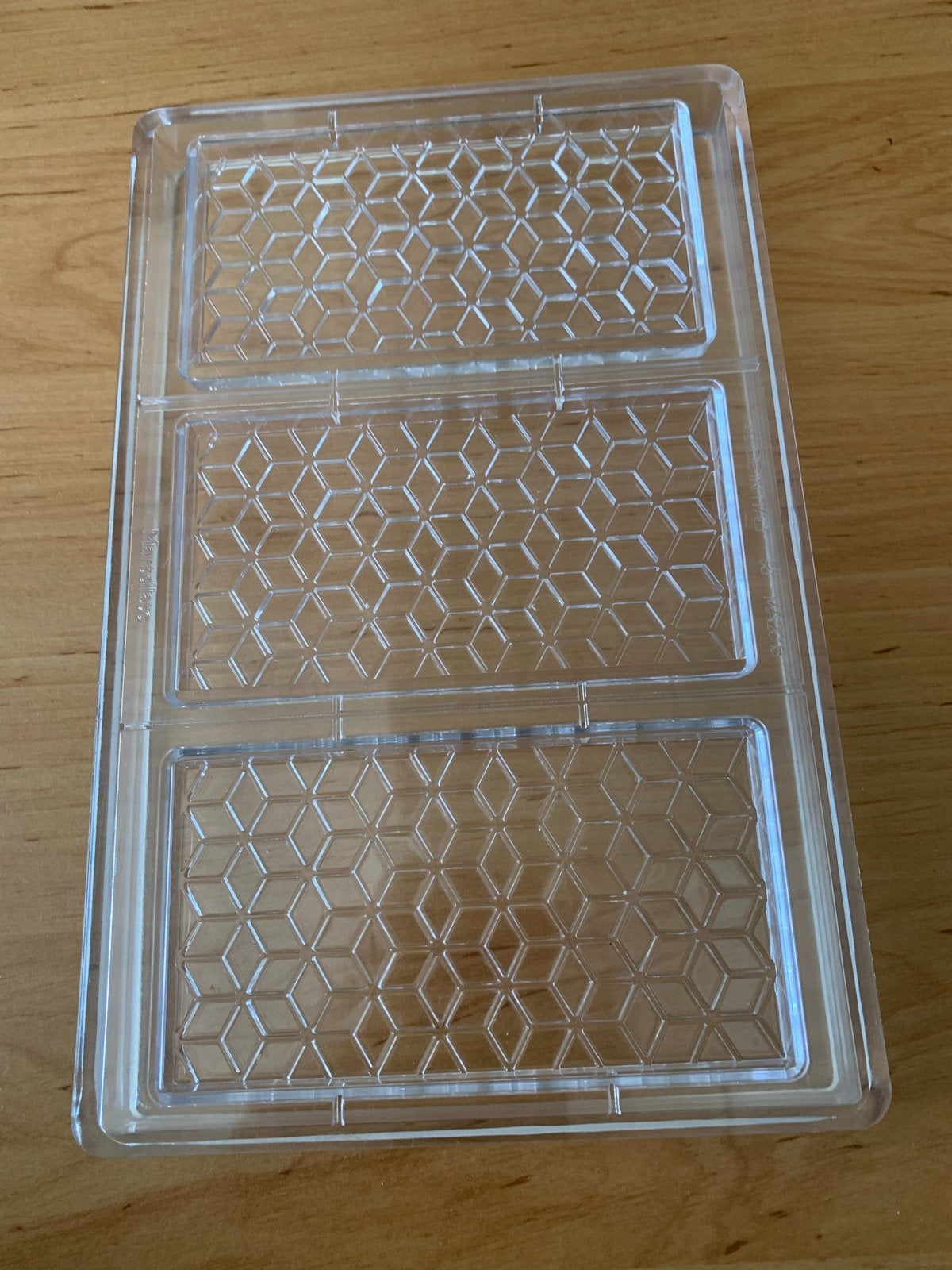 Martellato MA2016 Kube Chocoladevorm (3x 100g) Polycarbonaat, Ophalen of Verzenden, Nieuw
