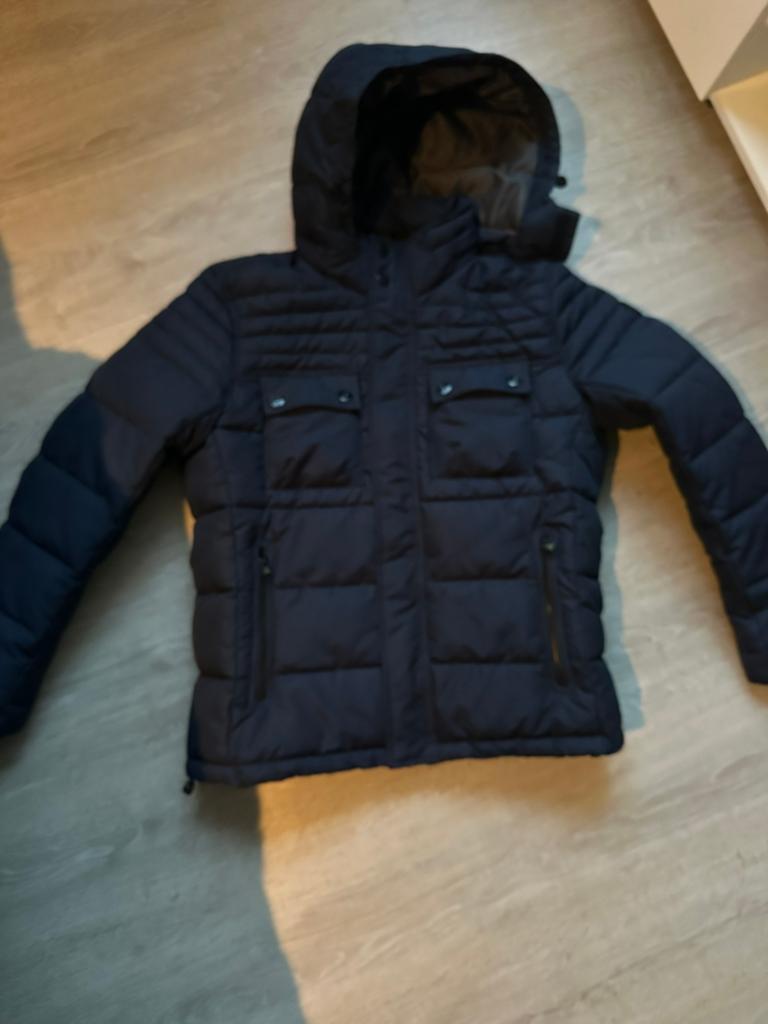 Heren winterjas s.oliver, Ophalen of Verzenden, Nieuw, Maat 56/58 (XL), Blauw