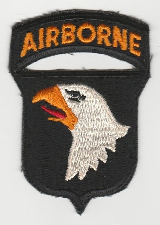 Embleem US Army - 101st Airborne Division,, Verzenden, Landmacht, Amerika, Embleem of Badge
