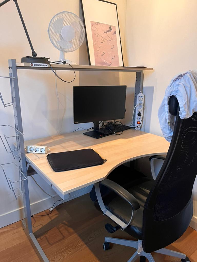 Werk tafel - office table, Ophalen of Verzenden, Zo goed als nieuw