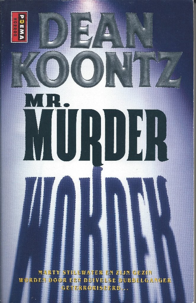 Dean Koontz - MR. Murder (Poema pocket), Dean Koontz, Ophalen of Verzenden, Zo goed als nieuw, Amerika