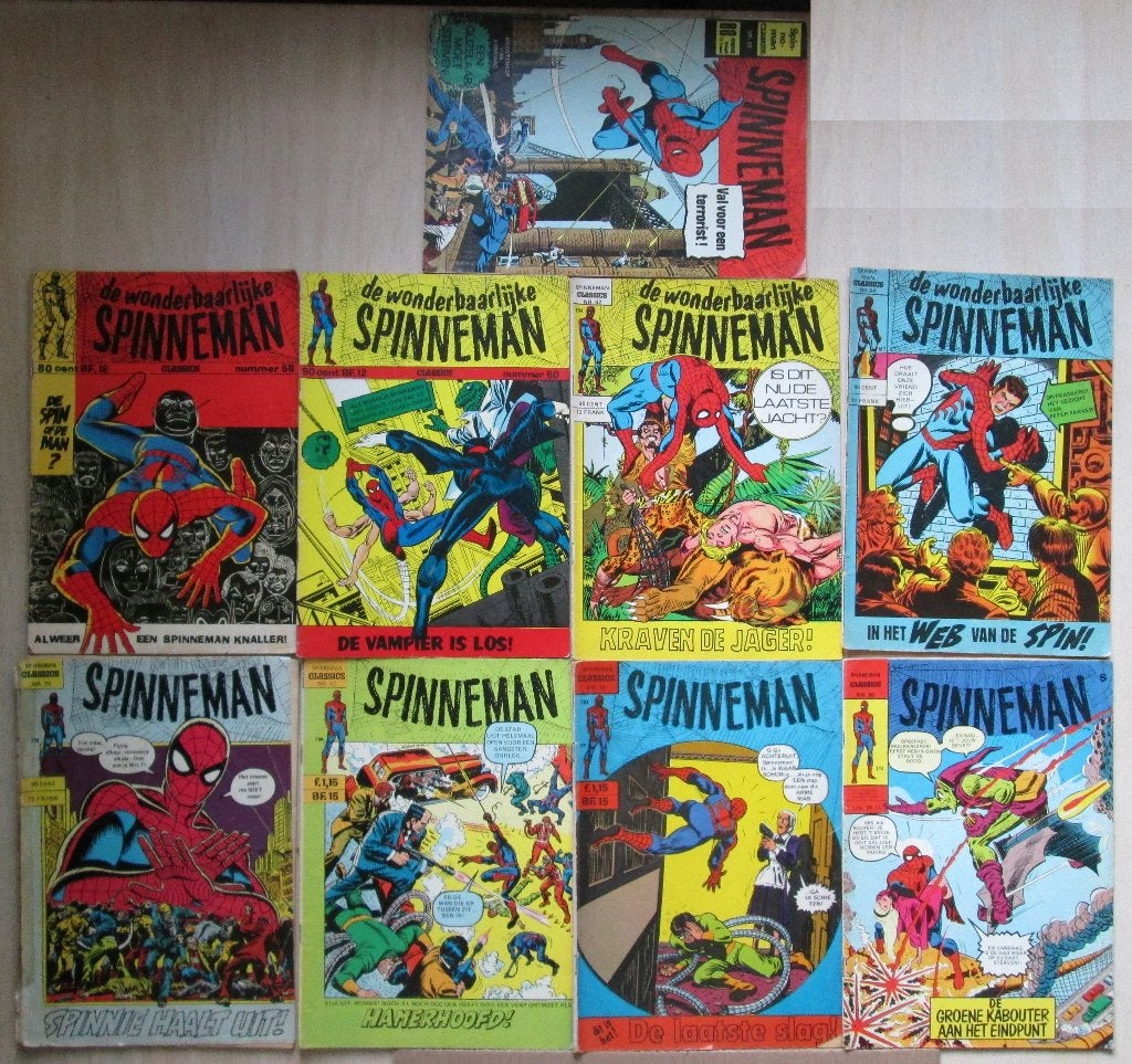 Spinneman, 13x (SC), Boeken, Meerdere comics, Ophalen of Verzenden, Zo goed als nieuw, Amerika