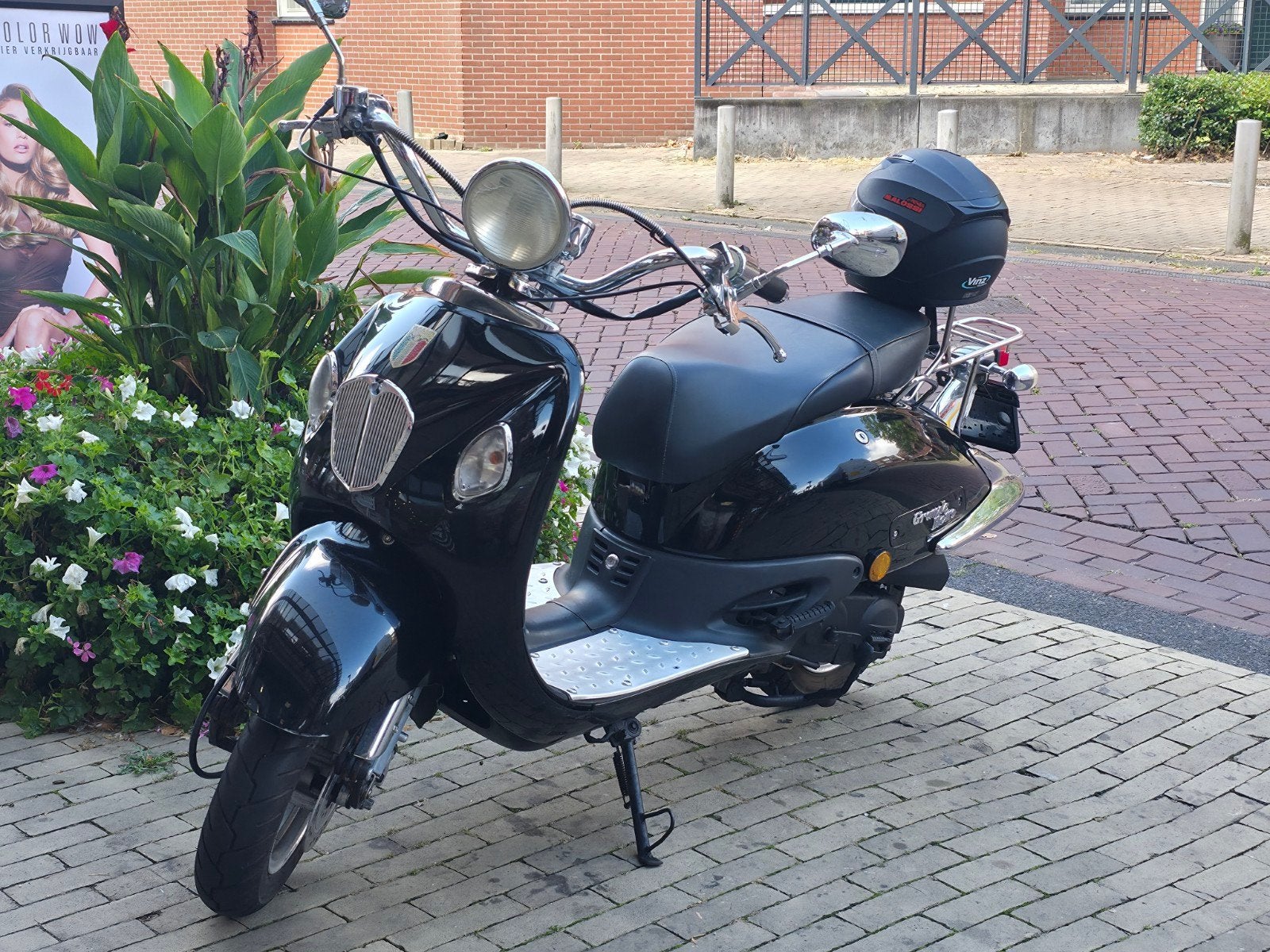 Fosti Grande retro 2009 Scooter Zwart, Ophalen, Gebruikt, Maximaal 45 km/u, Fosti iva riva btc la souris znen