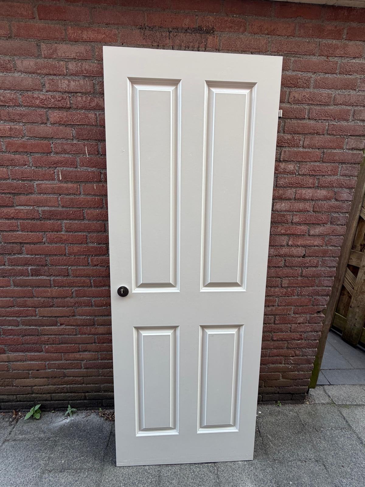 Opdekdeur, Ophalen, Gebruikt, Minder dan 80 cm, Binnendeur