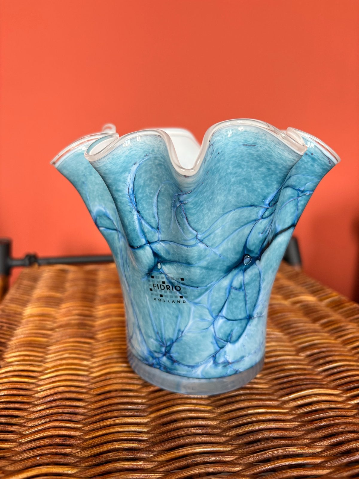 Fidrio vaas wave, Ophalen