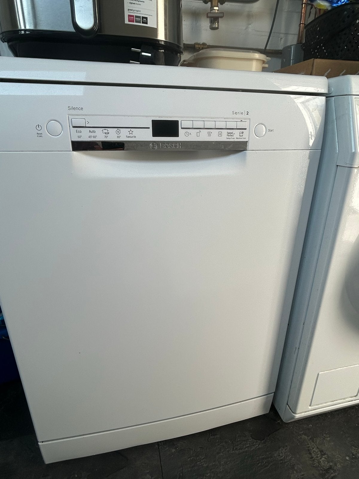 Bosch Serie 2 Silence Vrijstaande Vaatwasser, Ophalen, Gebruikt, 60 cm of meer, Eco programma