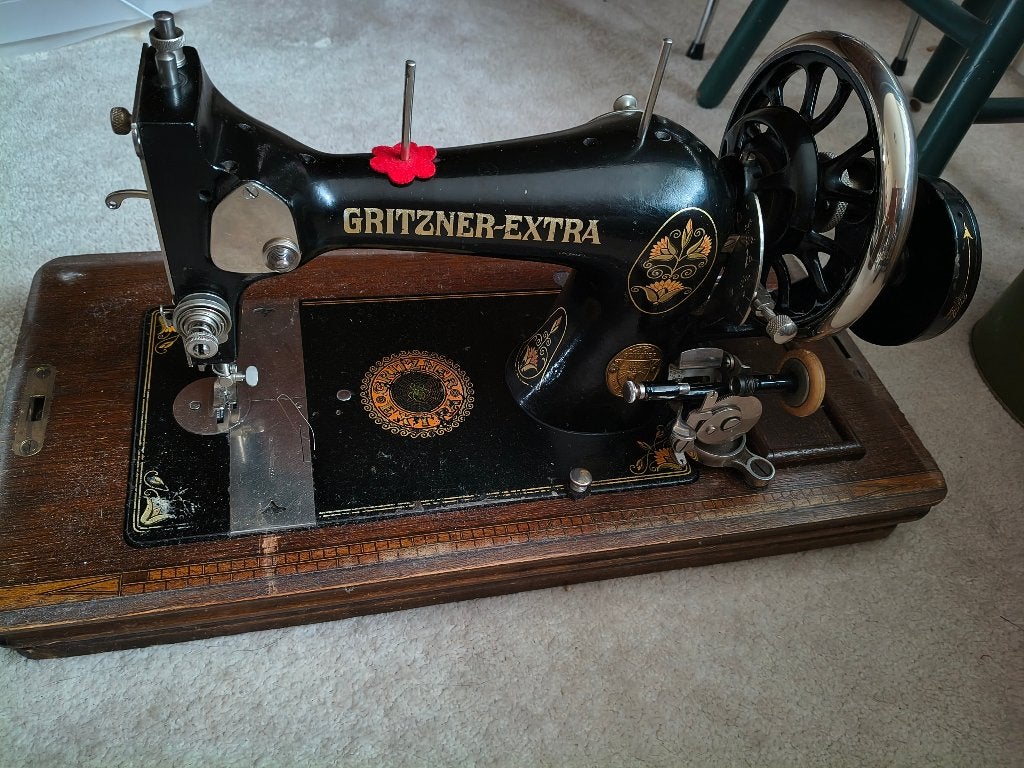 Gritzner extra naaimachine, antiek., Ophalen of Verzenden