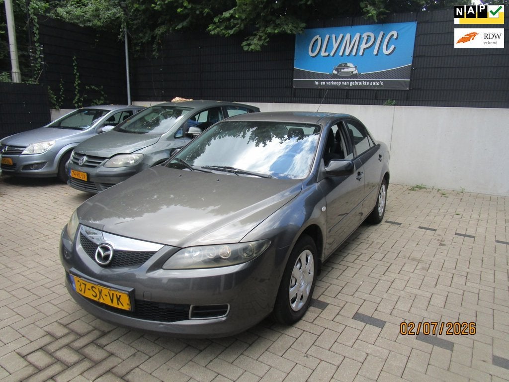 Mazda 6 1.8i Exclusive +Airco +Nieuwe Apk, Auto's, 4 cilinders, Origineel Nederlands, Handgeschakeld, Particulier