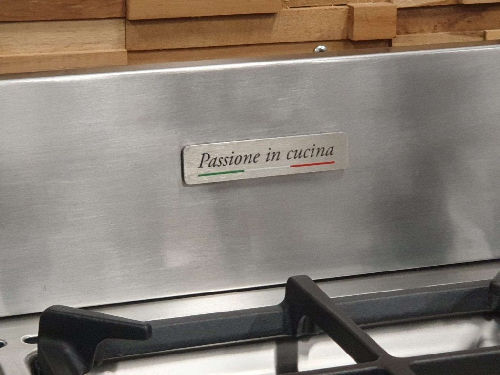 Luxe Boretti Fornuis 90cm RVS 5 pitten 2 ovens, Witgoed en Apparatuur, Niet ingevuld, 60 cm of meer, Niet ingevuld, Ophalen of Verzenden