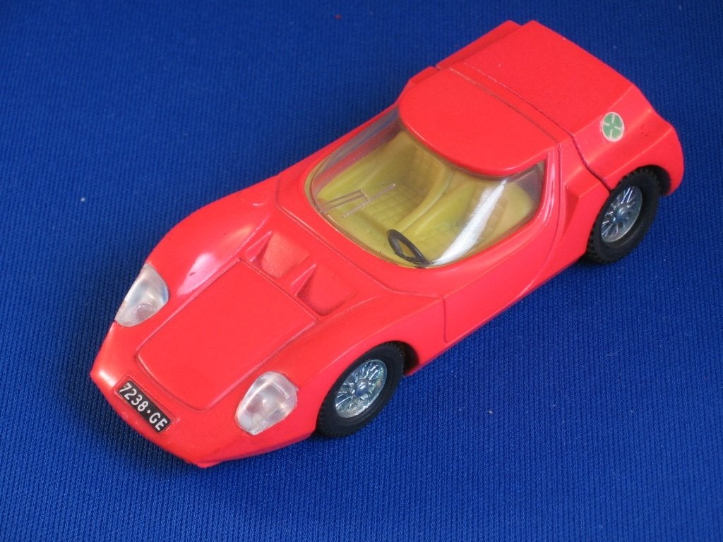 Mod 03 Alfa Romeo OSI Scarabeo , Dinky Toys , 217 ,, Ophalen of Verzenden, Zo goed als nieuw, Auto, Dinky Toys