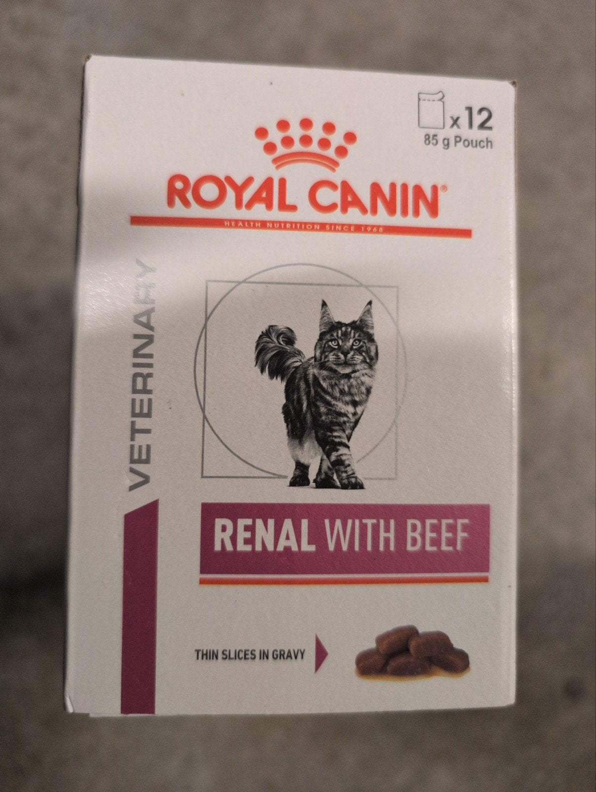 Royal Canin Renal Beef 12x85gr, Ophalen of Verzenden, Kat