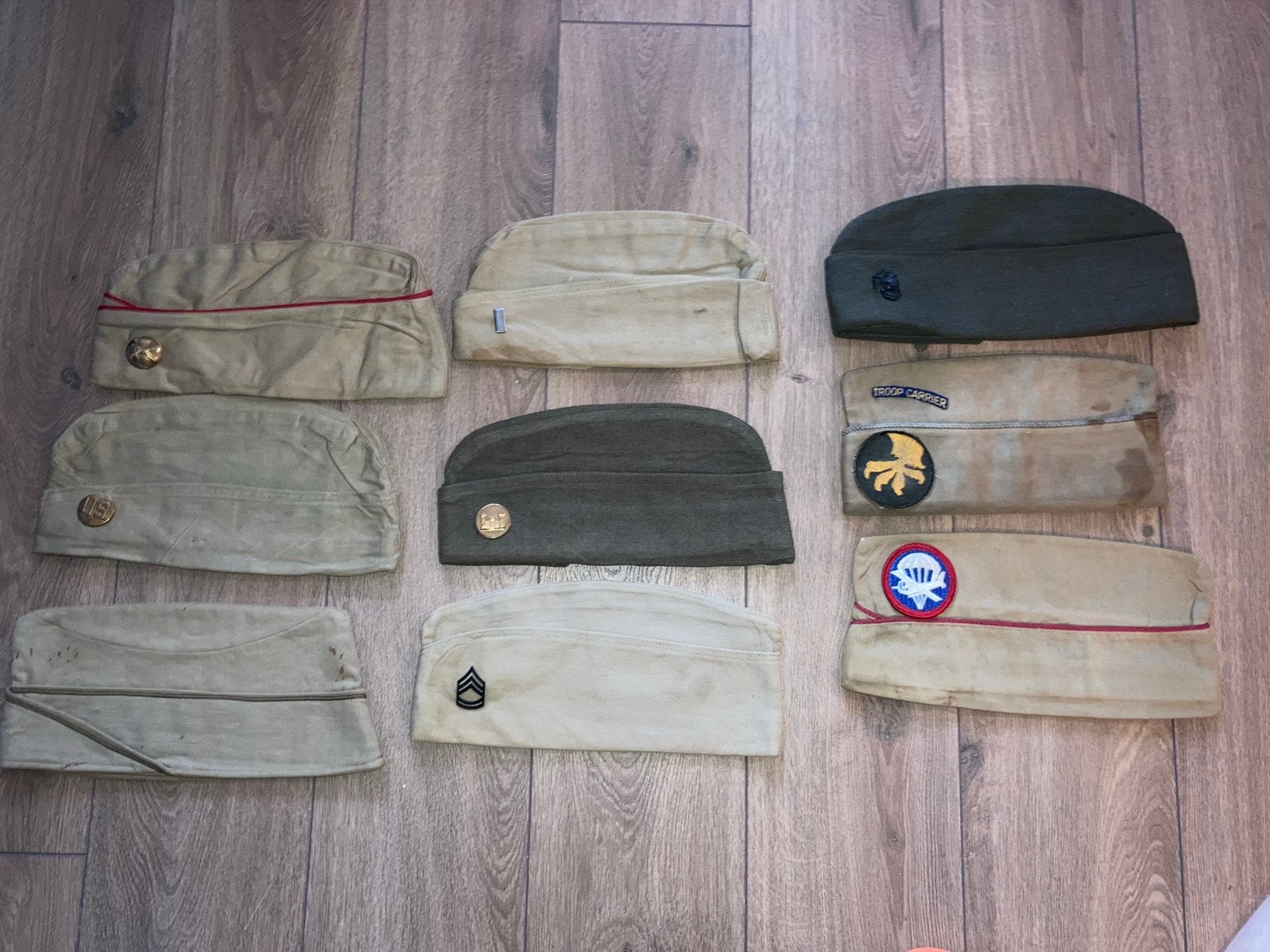 Usa Garrison Caps, Verzamelen, Ophalen of Verzenden, Landmacht, Amerika, Helm of Baret