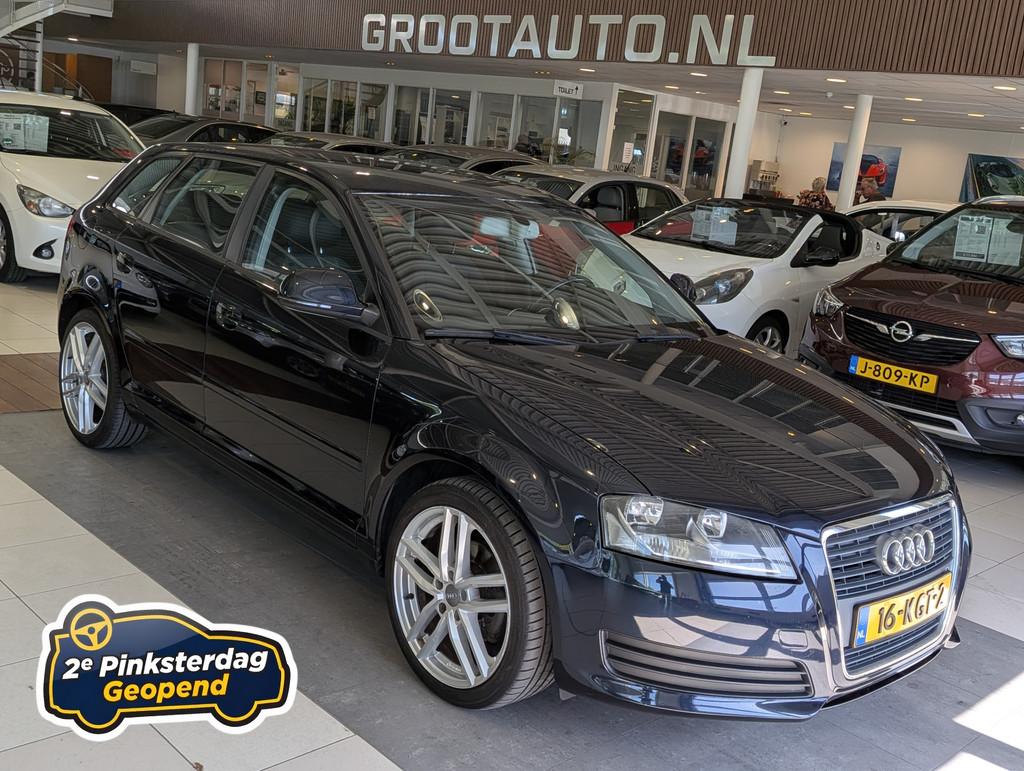 Audi A3 Sportback 1.4 TFSI Ambiente Pro Line Automaat Airco,, Euro 5, Stof, Gebruikt, 4 cilinders