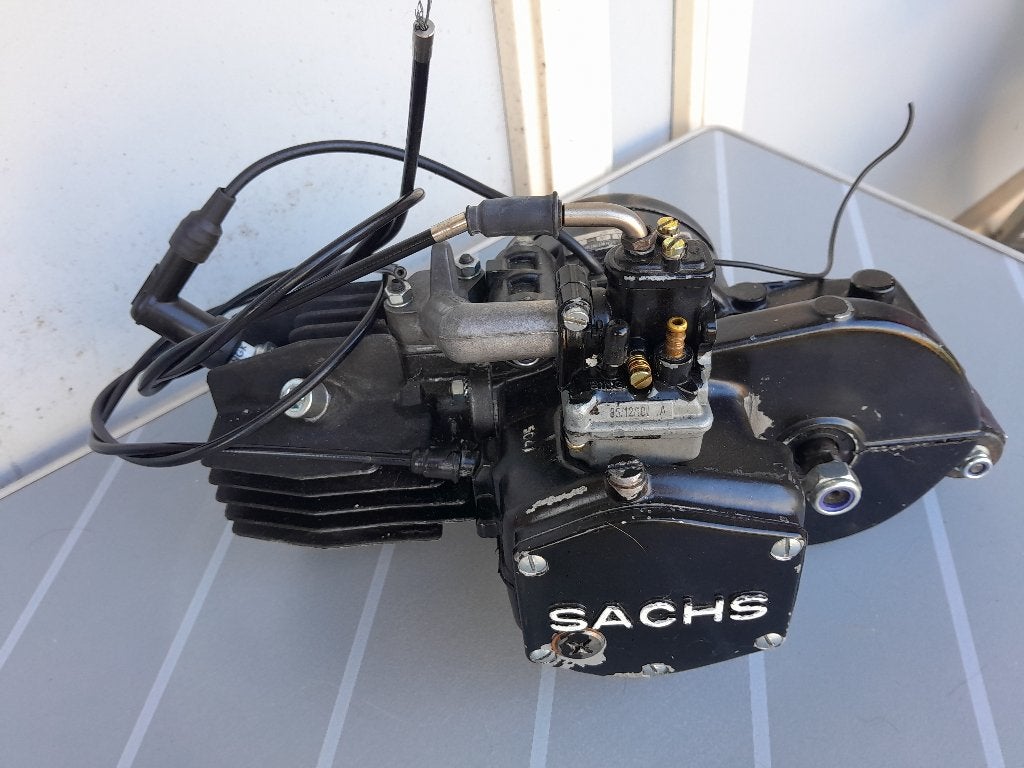 gereviseerd sparta lucky 504 motor , weinig gelopen., Fietsen en Brommers, Brommeronderdelen | Oldtimers, Ophalen of Verzenden