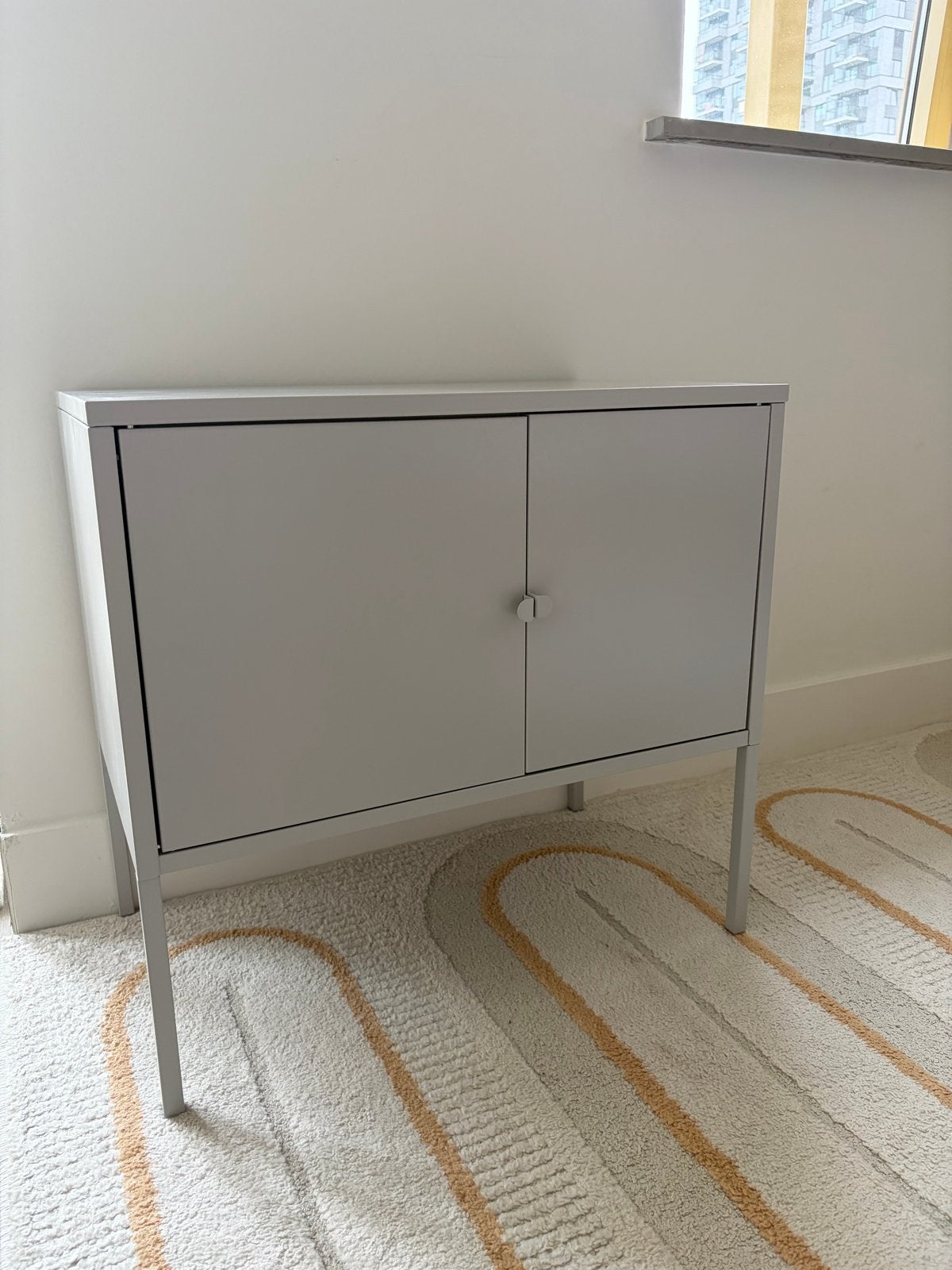 IKEA Lixhult Kastje - Grijs (60x35 cm), Huis en Inrichting, Kasten | Overige, Ophalen, Zo goed als nieuw